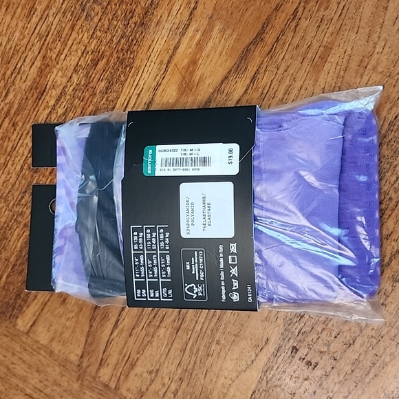 Purple Checkered tights from SIMONS - Picture 3 of 5